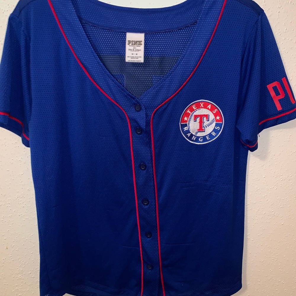 Victoria secret PINK Texas rangers jersey
